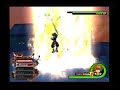 Kingdom Hearts II Sora VS Sephiroth lvl 34