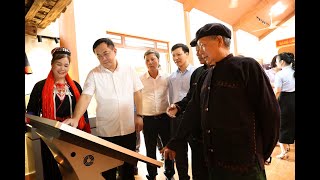 Khai trương "Nhà trưng bày không gian văn hóa đồng bào dân tộc Dao Thanh Y" và "Mô hình du lịch cộng đồng" tại thôn Khe Sú 2, xã Thượng Yên Công