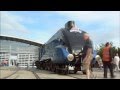 4468 Mallard 60163 Tornado Arrive @ Locomotion Shildon From NRM York