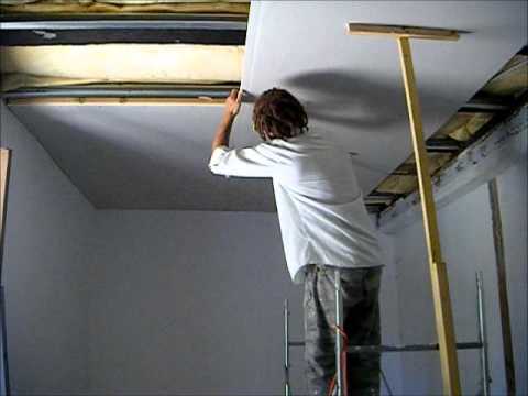 how to fit plasterboard