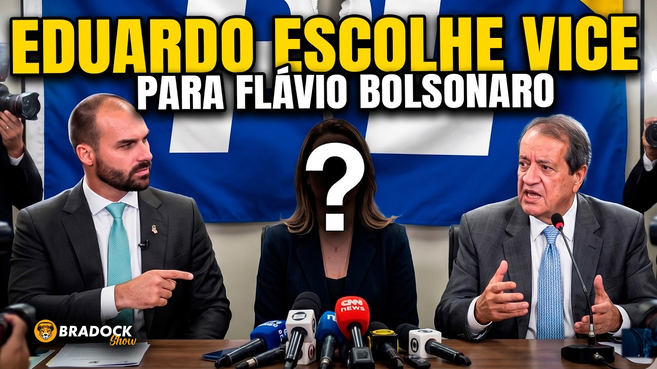 RACHA NO PL? EDUARDO BOLSONARO ESCOLHE VICE QUE VALDEMAR NÃO QUERIA!