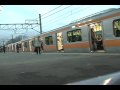 青梅線 西立川 雨のステイション発車メロディ E233
