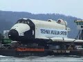 Buran Russian Space Shuttle on the Rhine! \"?????-???????\"