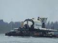 Buran Russian Space Shuttle on the Rhine! Буран-бродяга
