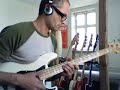funk bass strumming