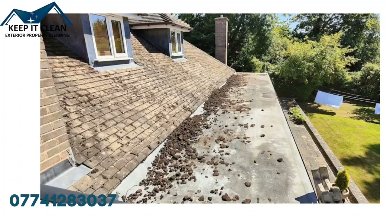 Tired of moss covered roof? Call Keep It Clean Exterior Property Cleaning