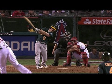 Video: Jaso's three-run homer
