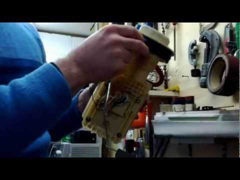 how to drain fuel tank vw golf