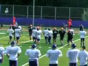 nice pass block to the deffence and a nice as pass to jr