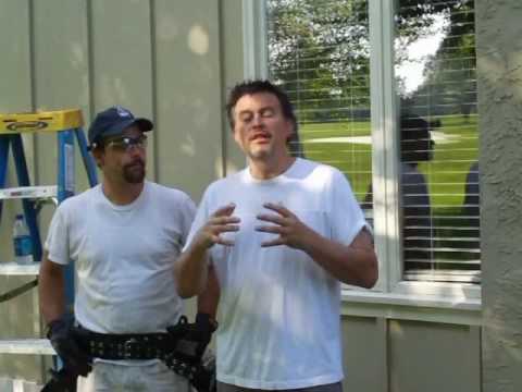 how to fasten vinyl brickmould