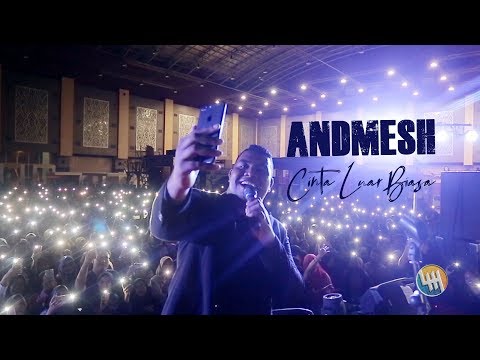 CINTA LUAR BIASA - ANDMESH KAMALENG (Beruntung GADIS yang ditarik ke panggung hehe...Live Samarinda)