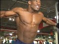 IFBB Pro bodybuilder Tricky Jackson pecs