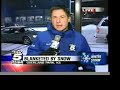Cameraman Falls Down During Live Reporting