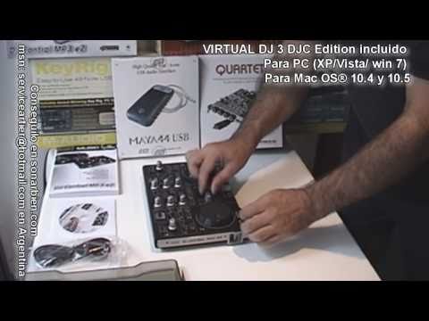Hercules dj control mp3 e2 usb, Infrasonic quartet pci, Esi-audio maya 44 usb en sonarbien Hercules dj control mp3 e2 usb, Infrasonic quartet pci, Esi-audio maya 44 usb en sonarbien