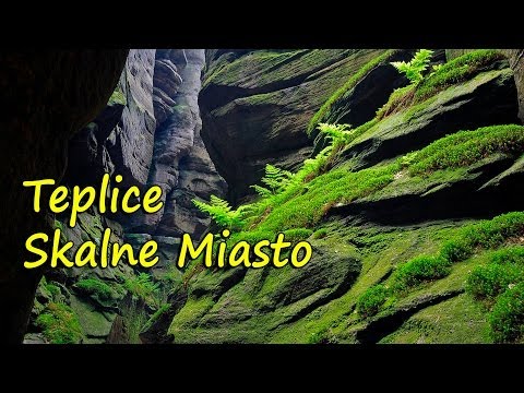 Skalne Miasto w Teplicach, Skalnà Město, Rock City - Czechy (HD)