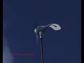 footage of a zephyr airdolphin 1kw wind turbine installed by sigen ltd for scottish power at blacklaw windfarm in lanarkshire, scotland, uk

windspeed is 15-20mph and the turbine is producing 500-800w allong with more than 60 large turbines producing 2000000w!

you will note that you cannot hear either the small or large turbines over the idle engine noise of the high access platform.
_____________________________________
www.sigen.co.uk
http://www.scottishpower.com/
copyrights are sigen ltd 2007
turbine is owned by scottish power plc.
video posted by sigen ltd.