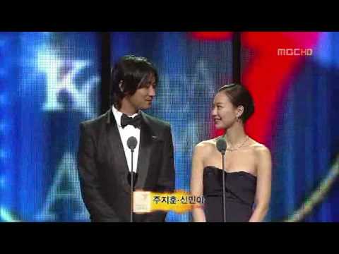 Ju Jihun @ Awards Nights with Yoon Eunhye and Shin Mina