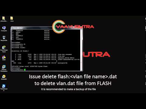how to remove vlan