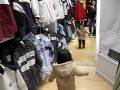 Fiori- Baby dance to music at store