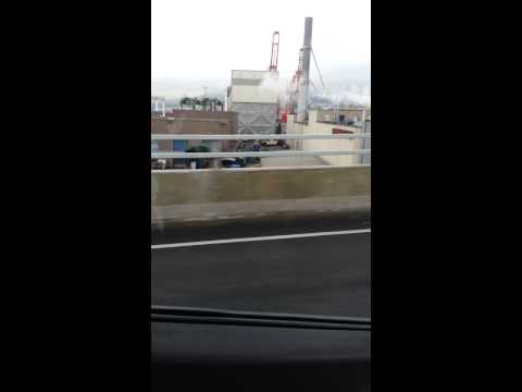 Overpass made at Port Vancouver to bypass railwa