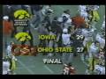 Marv Cook game winning TD catch vs. OSU 1987