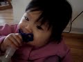 Baby & her Hookah (Nebulizer) Bronchiolitis