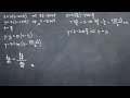 Tangent line to the parametric curve