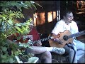 declan maclogan on vocals and his friend mj the roland synth guitar.

declan maclogan
martin 00016-gt
sunrise pickup

mj
synth guitar
mcinturff glory
roland gr-33 synthesizer
mesa boogie mark iv