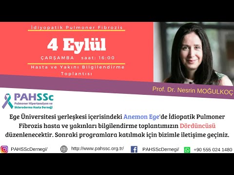 Prof. Dr. Nesrin MOĞULKOÇ ile İdiyopatik Pulmoner Fibrozis - 2019.09.04