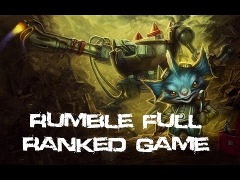 League Of Legends - Rumble Platinum Division 2 Ranked (Game #1)