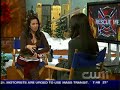 CW11 interview with Callie Thorne