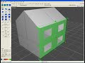 AC3D - making a house
