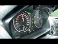 BMW 118i F20 mit Vierzylinder-Turbo N13B16, Tachovideo