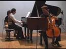 Johannes Brahms Piano and Cello Sonata Op. 99 - 4th movement