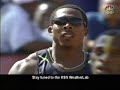 It was no surprise to me to see Walter Dix win the finals of the 200m dash at the 2008 United States Track and Field Olympic Trials. Even in an abreviated season, Walter was dominating in the late spring. With Shawn Crawford and Wallace Spearmon the rest of the world needs to watch out for the United States (even you, Jamaica!). The winning time was 19.86 and there is an interview by Bob Neumeier at the end that is pretty good. The NBC team of Tom Hammond, Ato Boldon, Ed Eyestone, Carol Lewis, Lewis Johnson and Dwight Stones are on hand as well as a post race interview with the winner by Bob Neuman. NBC SPORTS does a great job, especially with Olympic events!