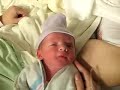 Sebastian 3 Hours Old - Adira Holds for First time