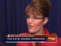 Couric Wraps Palin Interview Couric Wraps Palin Interview