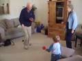Jonah Boogies with Grandparents Broy
