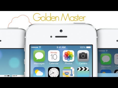 Présentation de l'iOS 7 golden master