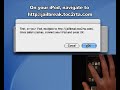 How to Jailbreak your iPod Touch on a Mac ONLY FW 1.1.1 !!