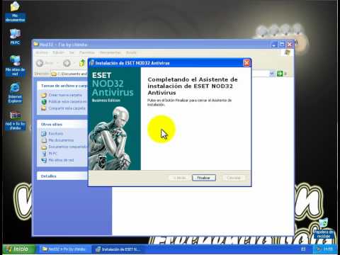 Como instalar nod 32 con licencia hasta el 2050