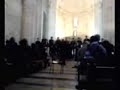 the choir of london, conducted by jeremy summerly, perform 'there is a green hill far away', in a setting by british composer antony pitts. recorded in jerusalem, april 2007 (on a mobile phone - hence average sound quality)