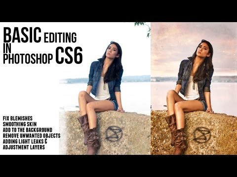 how to fix a light leak in photoshop