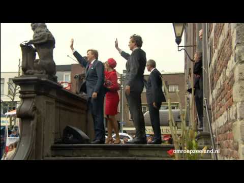 zeeland - Uitgebreid verslag van het bezoek van het koningspaar aan Zeeland op vrijdag 21 juni 2013.