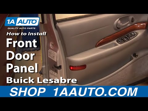 How To Install Remove Front Door Panel Buick Lesabre 00-05 1AAuto.com