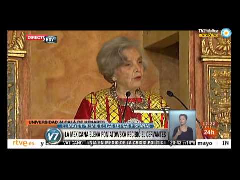 Visión 7: Elena Poniatowska recibió el Premio Cervantes