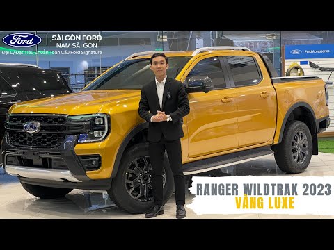SOI CHI TIẾT FORD RANGER WILDTRAK MÀU VÀNG LUXE 2023 |TẤN DUY - SÀI GÒN FORD|