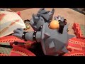 more info: www.supermariotoys.com more k'nex mario kart: www.supermariotoys.com this is a video of the all new k'nex mario kart wii mario and yoshi vs stone bowser building set! this set is just flat out awesome! the stone bowser is huge! the track that comes with it is a pretty good stand alone track, and the karts selected for this set are cool. stone bowser is very easy to put together so this set won't take long to get set up. the set comes with mario and the wild wing, yoshi and the standard medium kart, and a bowser figure. the bowser figure that came with this set has a much more evil face than the one that came with the bowser vs. fireballs set. bottom line this set is perfect fo a mario kart or k'nex fan. while the fireballs that stone bowser shoots out does not stop the karts all that great it is still an amazing trap! the price on this is a little high but all in all this set is one of the best mario kart k'nex sets that i have seen. more k'nex mario kart wii videos coming soon!