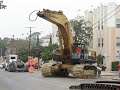 (PART ONE) KOMATSU PC 650 LC - OVERSIZE LOAD - REMOVABLE GOOSENECK - MURRAY