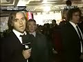 Noteros CQC Chile despidiendo al presidente Lagos